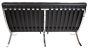 furnfurn 2 personers sofa 2 personers sofa | Rohe replika Barcelona Pavillion