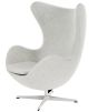 furnfurn Lounge krzesło Kasjmier | Arne Jacobsen replika Egg miejsc