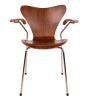 Arne Jacobsen Butterfly Series 7 dining chair walnut
