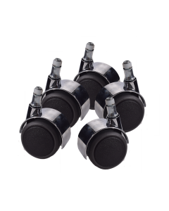 Eames replica Set Office chair castors | bureaustoel wiel zwart