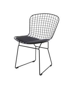 furnfurn eetkamerstoel Zwart frame | Harry Bertoia replica Bertoia