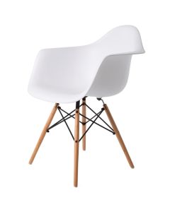 furnfurn eetkamerstoel mat | Eames replica DA-wood