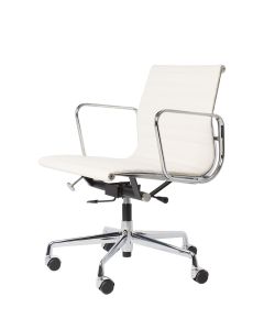 Eames replica EA117 | bureaustoel Leder wit
