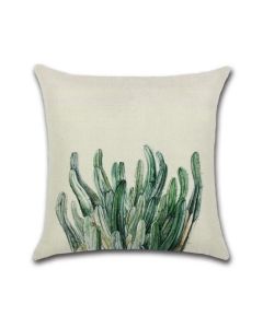 BY JAVY Cactusplant | kussensloop exclusief vulling veelkleurig