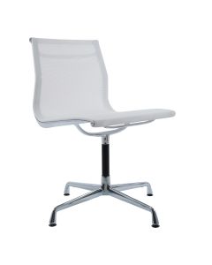 furnfurn Vergaderstoel mesh op glijders zonder armleuning | Eames replica EA105