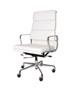 furnfurn bureaustoel softpad Leder | Eames replica EA219