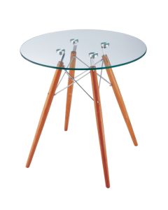 Eames replica CTW | bijzettafel transparant