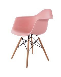 furnfurn Esszimmerstuhl matte | Eames Replik DA-wood