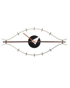 Nelson replica Eye clock | Wandklok veelkleurig