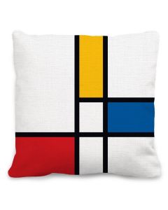 Barceloning Mondriaan | kussensloop exclusief vulling veelkleurig