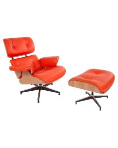 Eames replica EA670 | Lounge stoel met Hocker SPECIAL EDITION