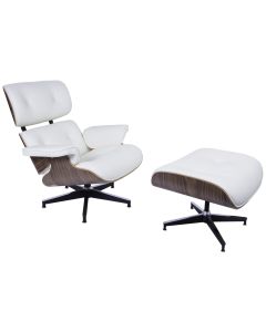 furnfurn Lounge chair with Hocker XL | Eames replica EA670