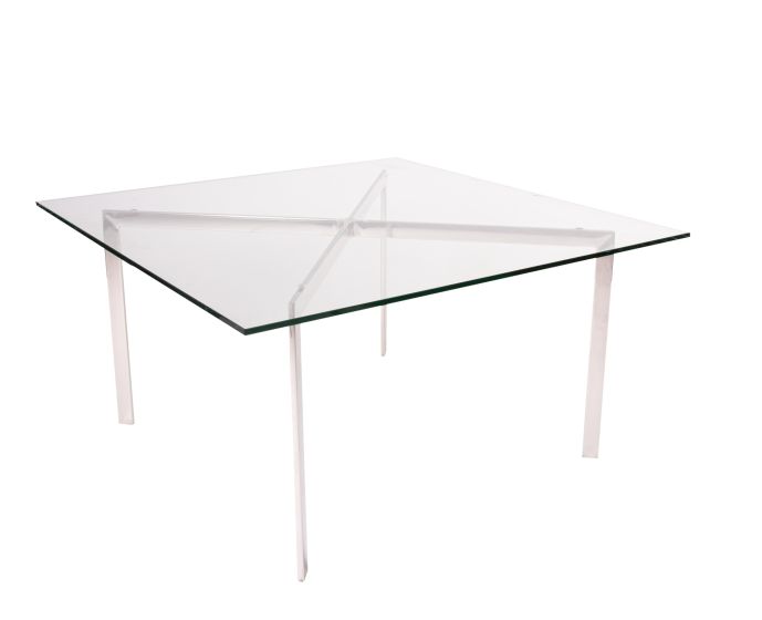 Rohe replica Barcelona Pavillion | salontafel transparant
