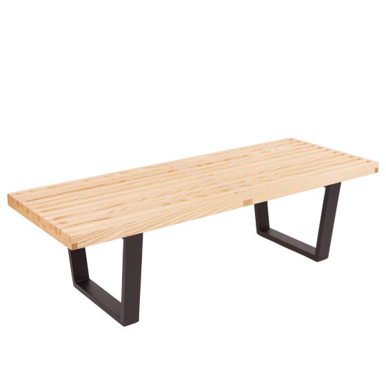 Nelson Bench 123cm oak