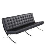furnfurn 3 personers sofa 3 personers sofa | Rohe replika Barcelona Pavillion