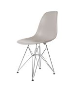 furnfurn Sedia da pranzo opaca | Eames replica DS-rod