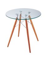 Eames réplica CTW | Mesa auxiliar transparente