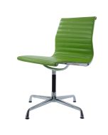 furnfurn conference Chair Leather on glides no arms | Eames replica EA105