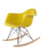 Eames replika RA-rod | bujane Czarna rama
