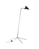 Serge Mouille Contemporary | vloerlamp zwart