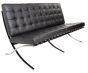 furnfurn 2 personers sofa 2 personers sofa | Rohe replika Barcelona Pavillion