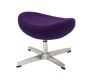 furnfurn fodskammel cashmere | Arne Jacobsen replika Egg stol