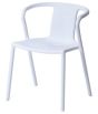 Air armchair stackable white