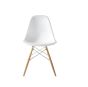 Eames réplica cadeira de jantar DSW Fibra de vidro Branco
