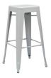 furnfurn tabouret de bar 77cm | Pauchard réplique Tabouret de style Tolix