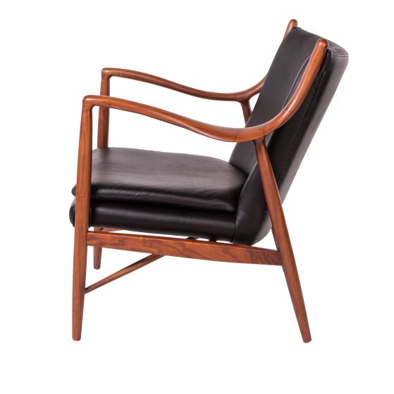 furnfurn lounge stoel | Finn Juhl replica 45 stoel