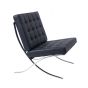 furnfurn lounge stoel | Rohe replica Barcelona Pavillion