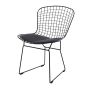 furnfurn eetkamerstoel Zwart frame | Harry Bertoia replica Bertoia