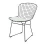 furnfurn eetkamerstoel Zwart frame | Harry Bertoia replica Bertoia