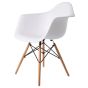 furnfurn jadalnia krzesło jedzenie | Eames replika DD wood