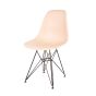 furnfurn spisebordsstol sort stel matte | Eames replika DS-rod