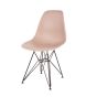 furnfurn spisebordsstol sort stel matte | Eames replika DS-rod
