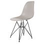 furnfurn spisebordsstol sort stel matte | Eames replika DS-rod