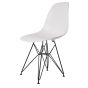 furnfurn spisebordsstol sort stel matte | Eames replika DS-rod