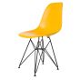 furnfurn spisebordsstol sort stel matte | Eames replika DS-rod