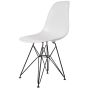 furnfurn spisebordsstol sort stel | Eames replika DS-rod