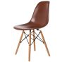 furnfurn cadeira de jantar lustroso | Eames réplica DS-wood