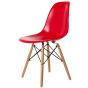 furnfurn cadeira de jantar lustroso | Eames réplica DS-wood
