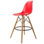 furnfurn Taburete de barra estera | Eames réplica DS-wood