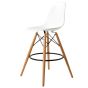furnfurn Taburete de barra estera | Eames réplica DS-wood