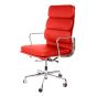 furnfurn Silla de oficina Cuero | Eames réplica EA219