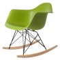 Eames replika RA-rod | gyngestol Svart base