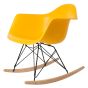 Eames replika RA-rod | gyngestol Svart base