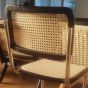 Breuer replica Cesca | eetkamerstoel zwart naturel