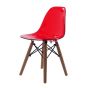 furnfurn Højstol junior gennemsigtig | Eames replika DS-wood