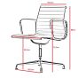 furnfurn Vergaderstoel mesh netweave | Eames replica EA108